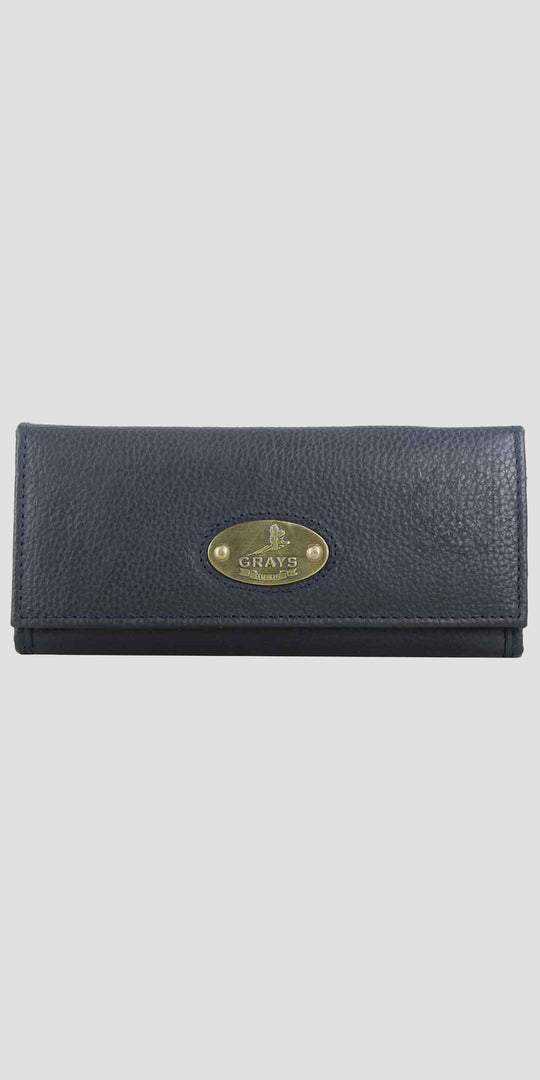 Lily Purse in Leather Navy