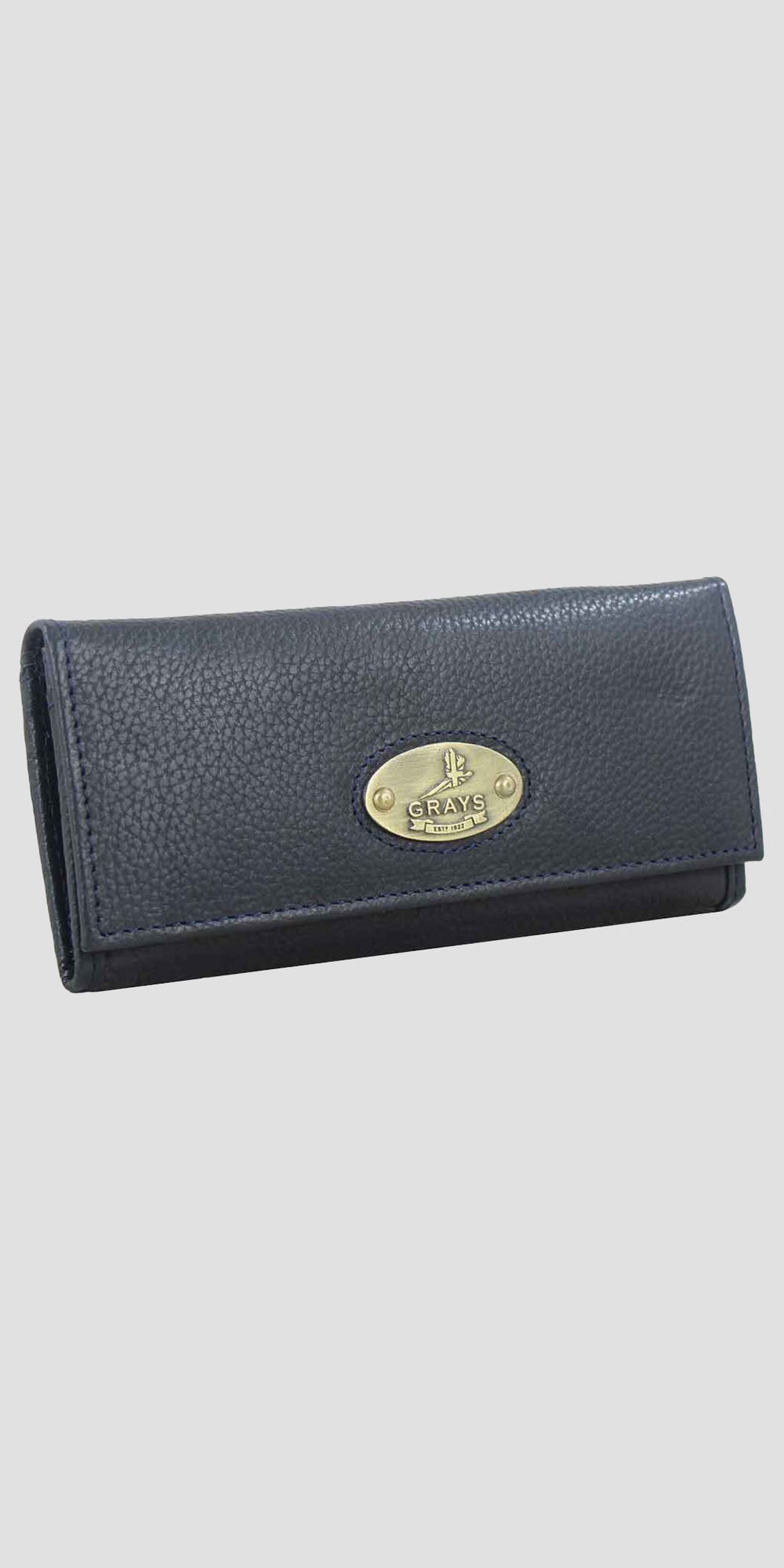 Lily Purse in Leather Navy