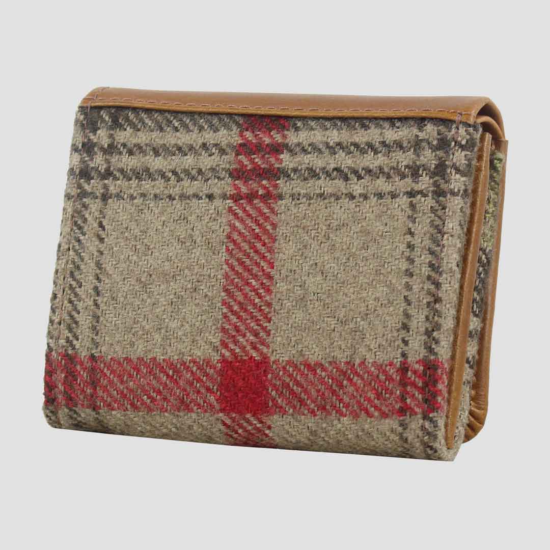 Jodie Snaffle Purse in Tan and Tweed