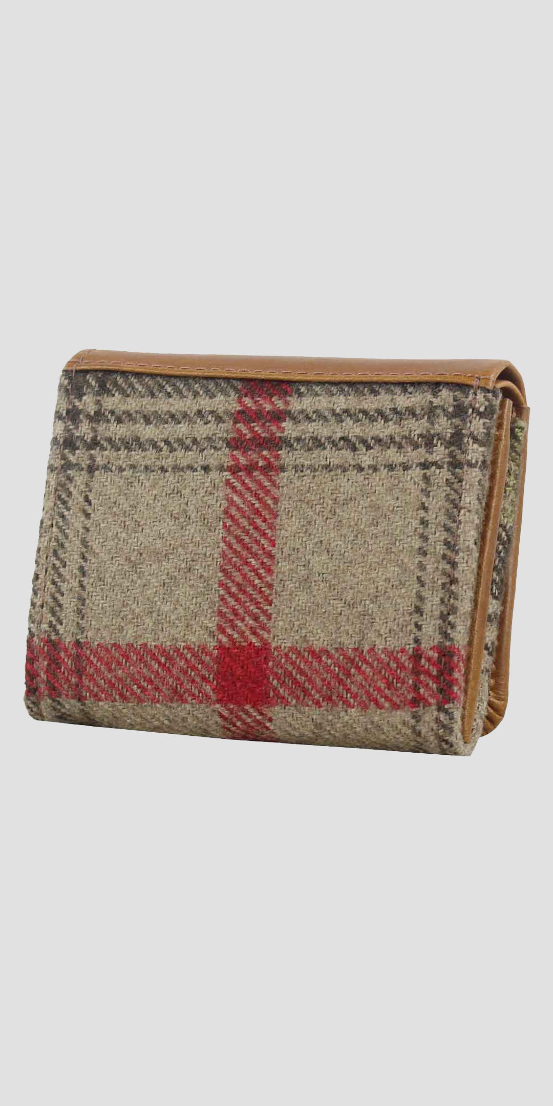 Jodie Snaffle Purse in Tan and Tweed
