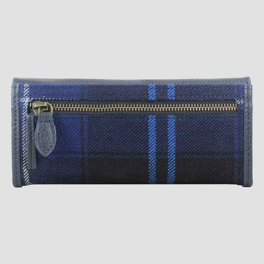 Lily  Purse in Navy and Tweed