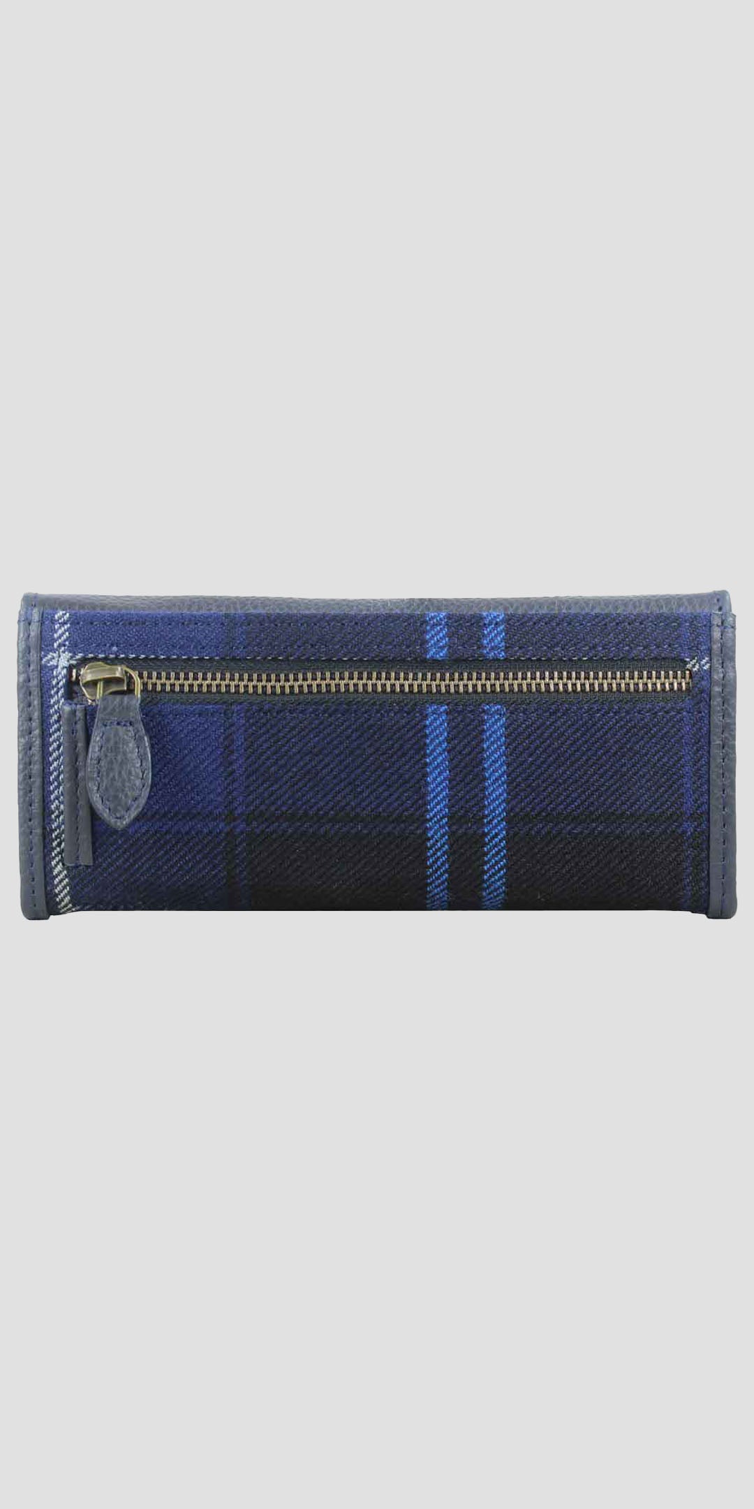 Lily  Purse in Navy and Tweed