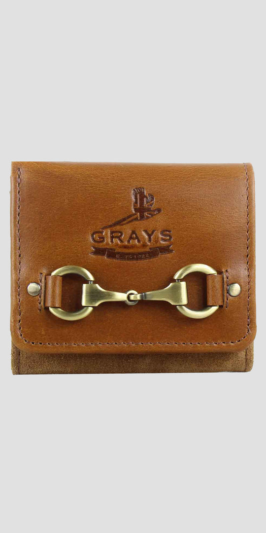 Jodie Snaffle Purse Tan and Suede