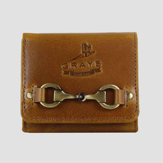 Jodie Snaffle Purse in Tan Leather