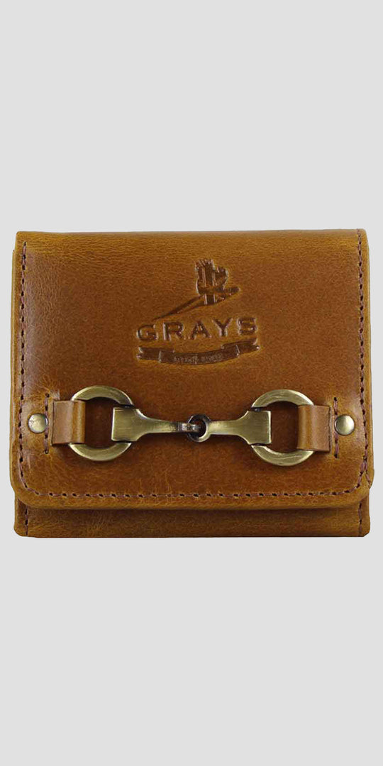 Jodie Snaffle Purse in Tan Leather