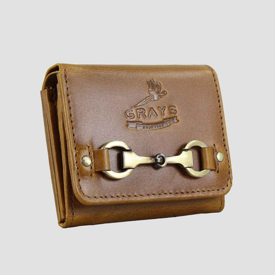 Jodie Snaffle Purse in Tan Leather