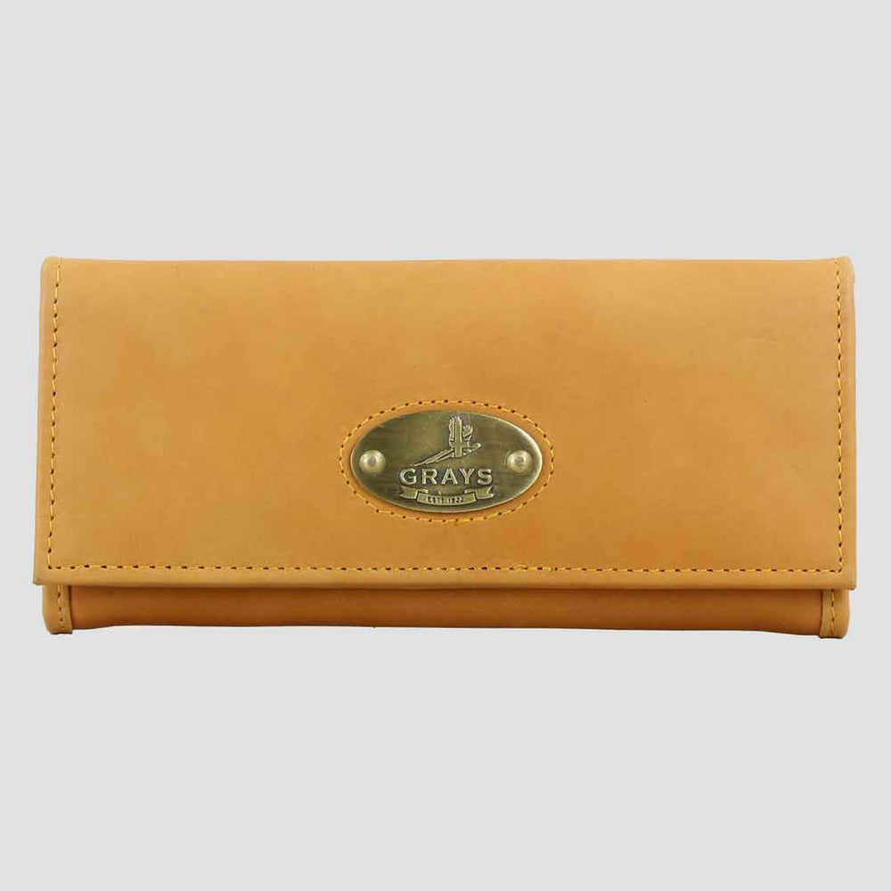 Lily Purse in Smooth Tan Leather