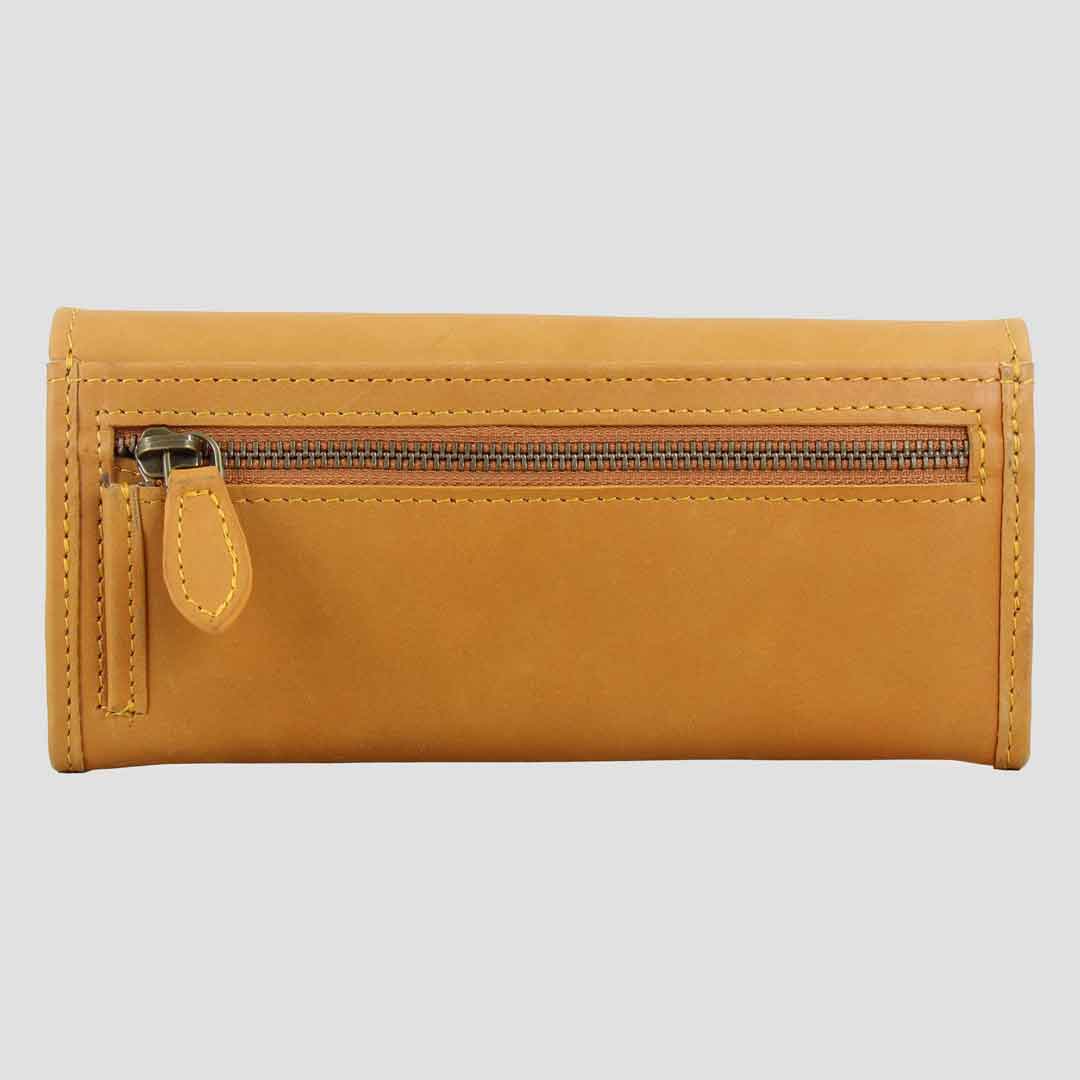 Lily Purse in Smooth Tan Leather