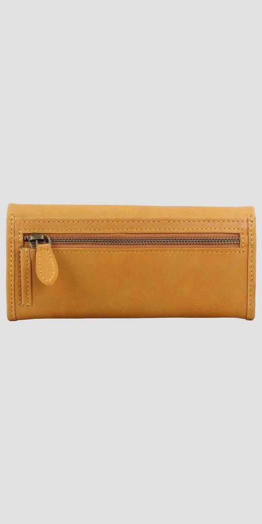 Lily Purse in Smooth Tan Leather