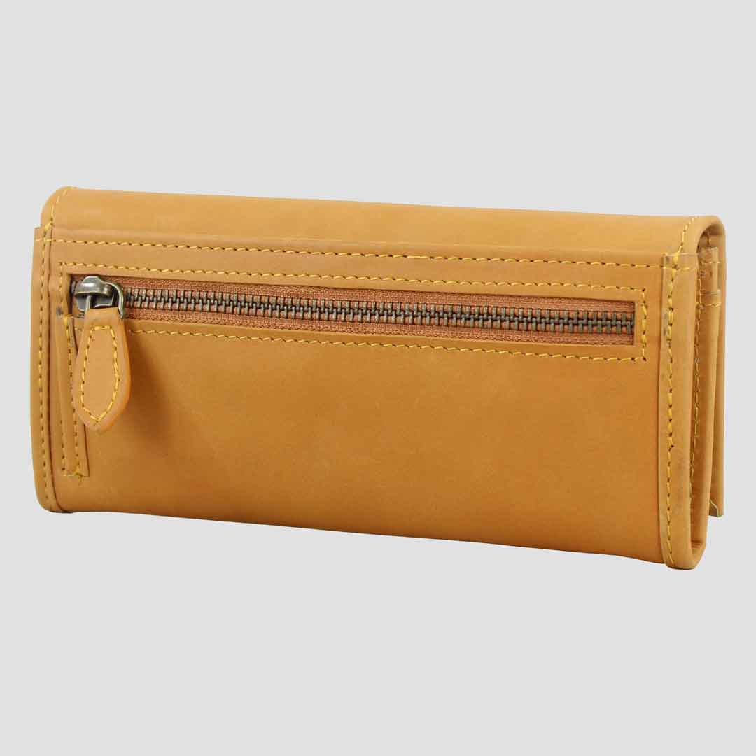 Lily Purse in Smooth Tan Leather