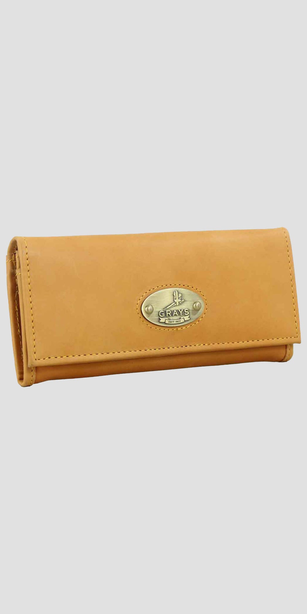 Lily Purse in Smooth Tan Leather