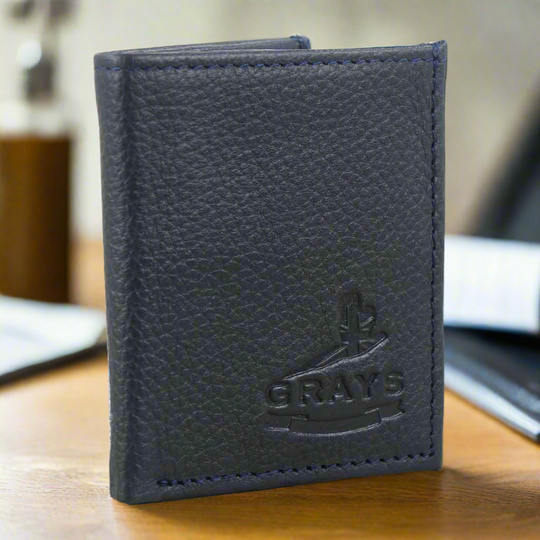 Oban Folding Card Wallet Navy