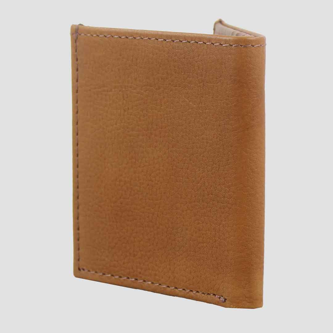 Oban Folding Card Wallet Tan