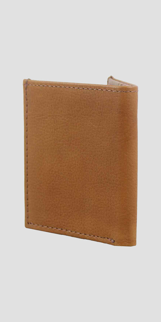 Oban Folding Card Wallet Tan