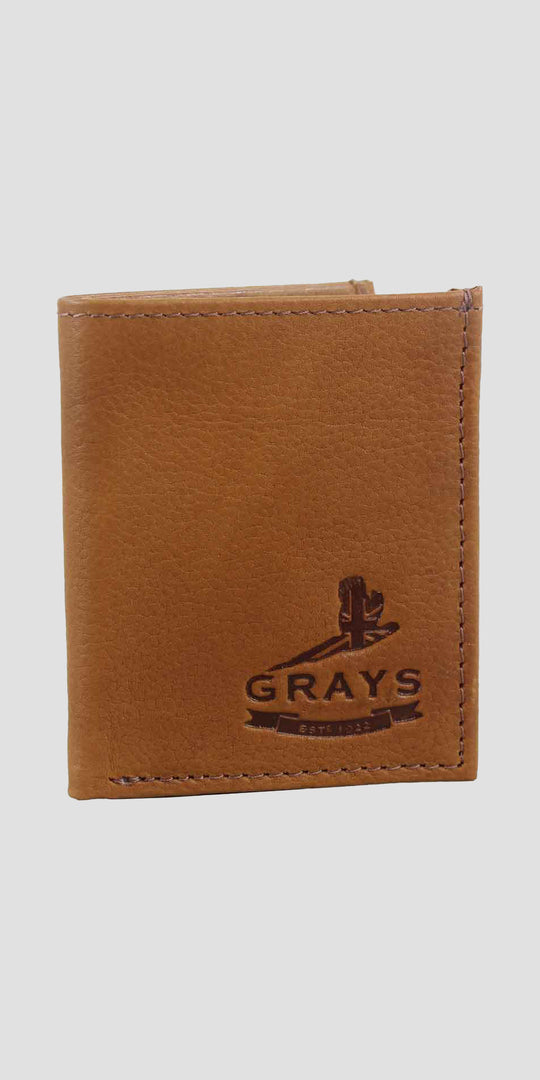Oban Folding Card Wallet Tan