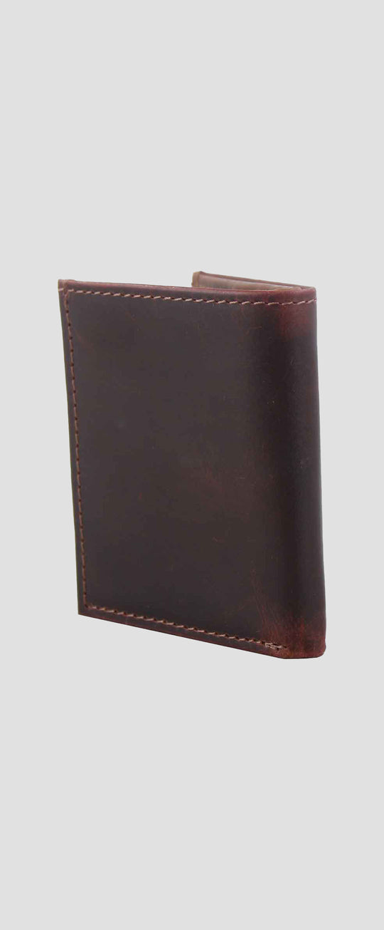 Oban Folding Card Wallet Brown