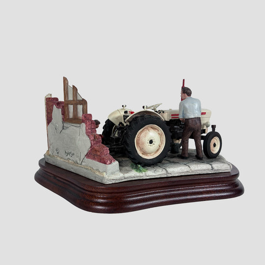 Like Father Like Son David Brown Tractor Model Border Fine Arts Original Box and Certificate