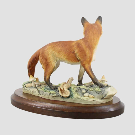 Fox Standing Style One On Plinth Border Fine Arts Wildlife