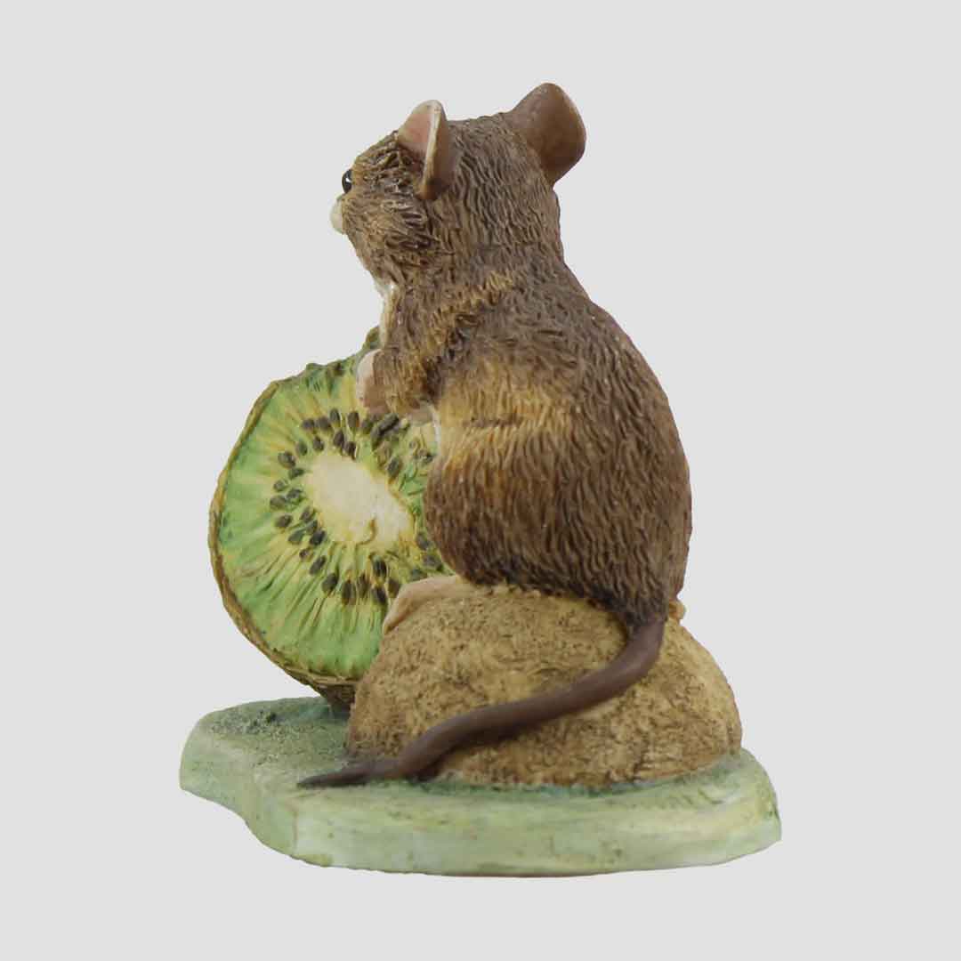 Mouse And Kiwi (No Plinth) Border Fine Arts