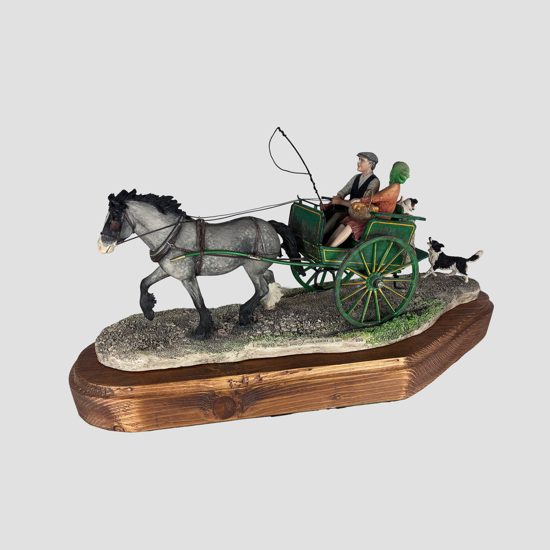 Market Day Border Fine Arts Artists Proof