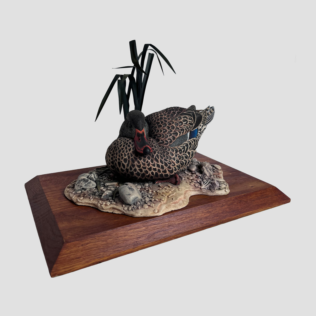 Mona Border Fine Arts Model Of A Mallard Duck