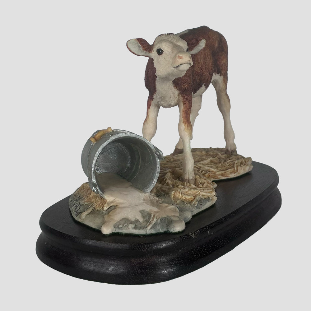 Mr Billings Calf Border Fine Arts Cattle Model