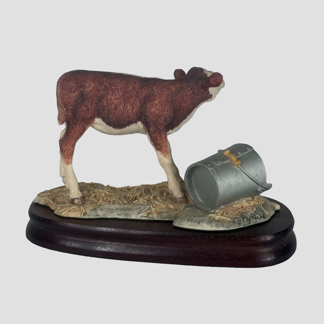 Mr Billings Calf Border Fine Arts Cattle Model