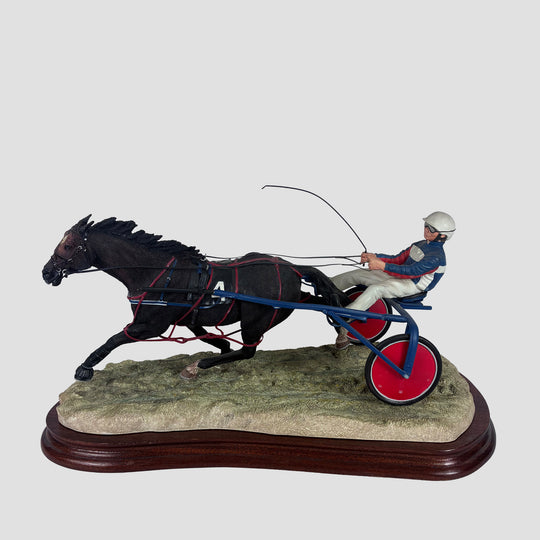 Off And Pacing Border Fine Arts Limited Edition Model With Original Certificate