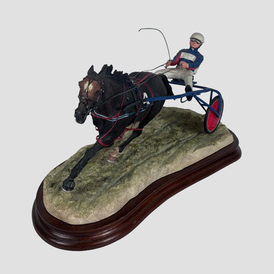 Off And Pacing Border Fine Arts Limited Edition Model With Original Certificate