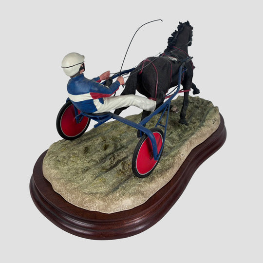Off And Pacing Border Fine Arts Limited Edition Model With Original Certificate