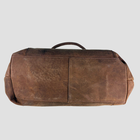 Olivia Handbag in Hunter Leather
