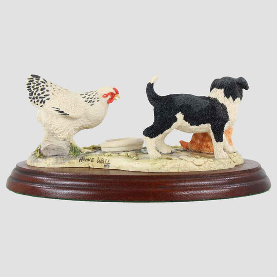 Hen Pecked Border Fine Arts Collie