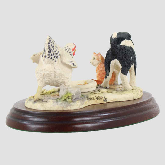 Hen Pecked Border Fine Arts Collie