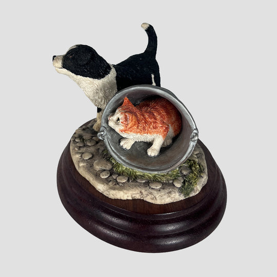 Hide and Seek Border Fine Arts Border Collie Model