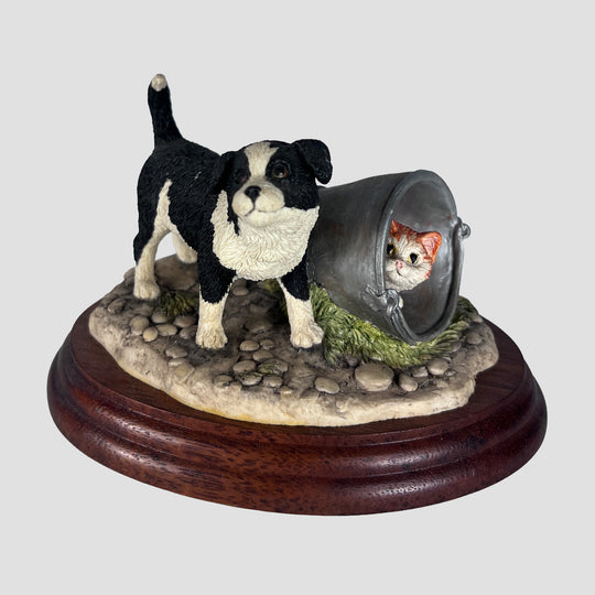 Hide and Seek Border Fine Arts Border Collie Model