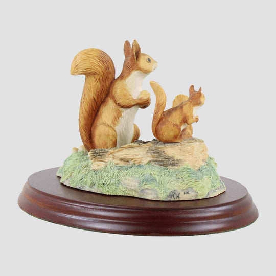 Squirrel Family Border Fine Arts