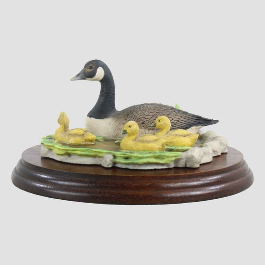 Canada Goose And Goslings (Style One) Border Fine Arts