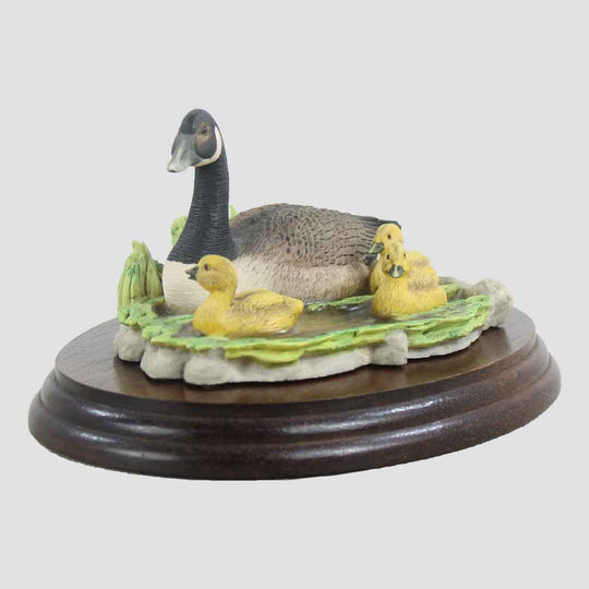 Canada Goose And Goslings (Style One) Border Fine Arts