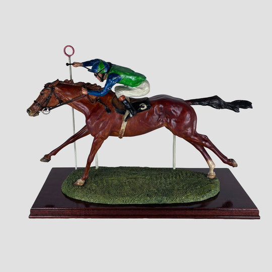 Chestnut Racehorse by Country Artists