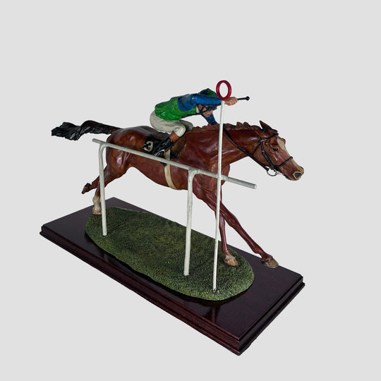 Chestnut Racehorse by Country Artists