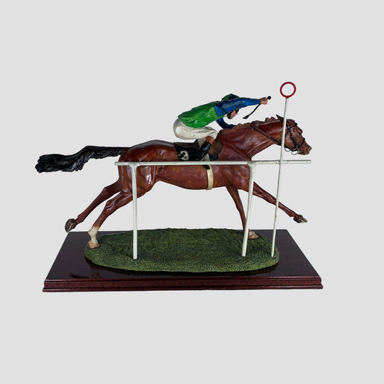 Chestnut Racehorse by Country Artists
