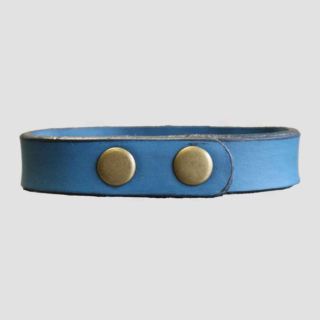 Snaffle Bracelet Blue