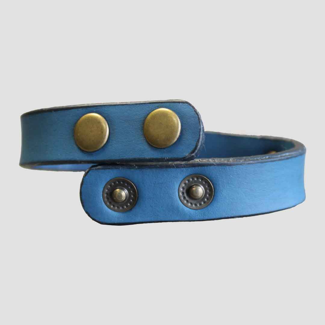 Snaffle Bracelet Blue