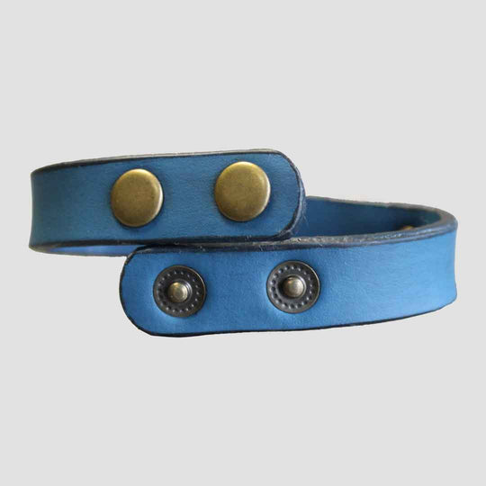 Snaffle Bracelet Blue