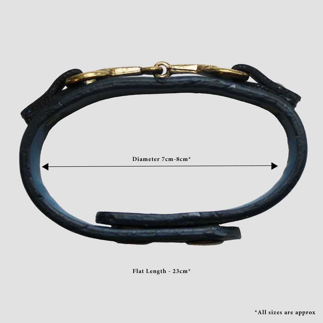 Snaffle Bracelet Blue