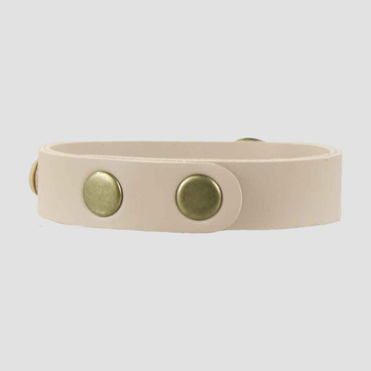 Snaffle Bracelet Cream
