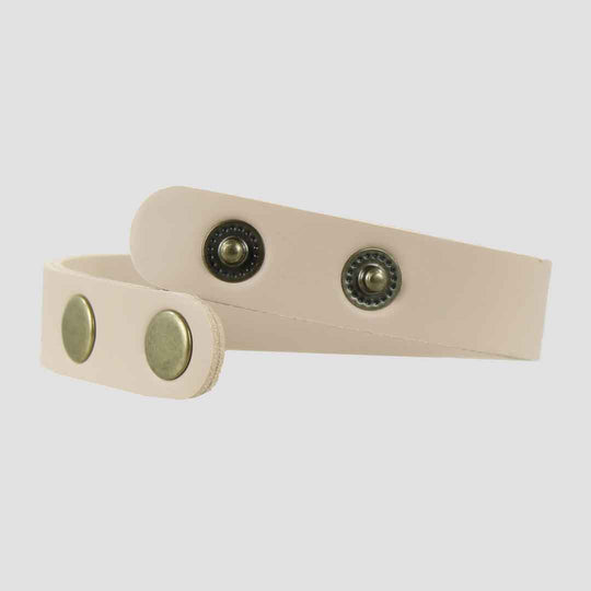 Snaffle Bracelet Cream