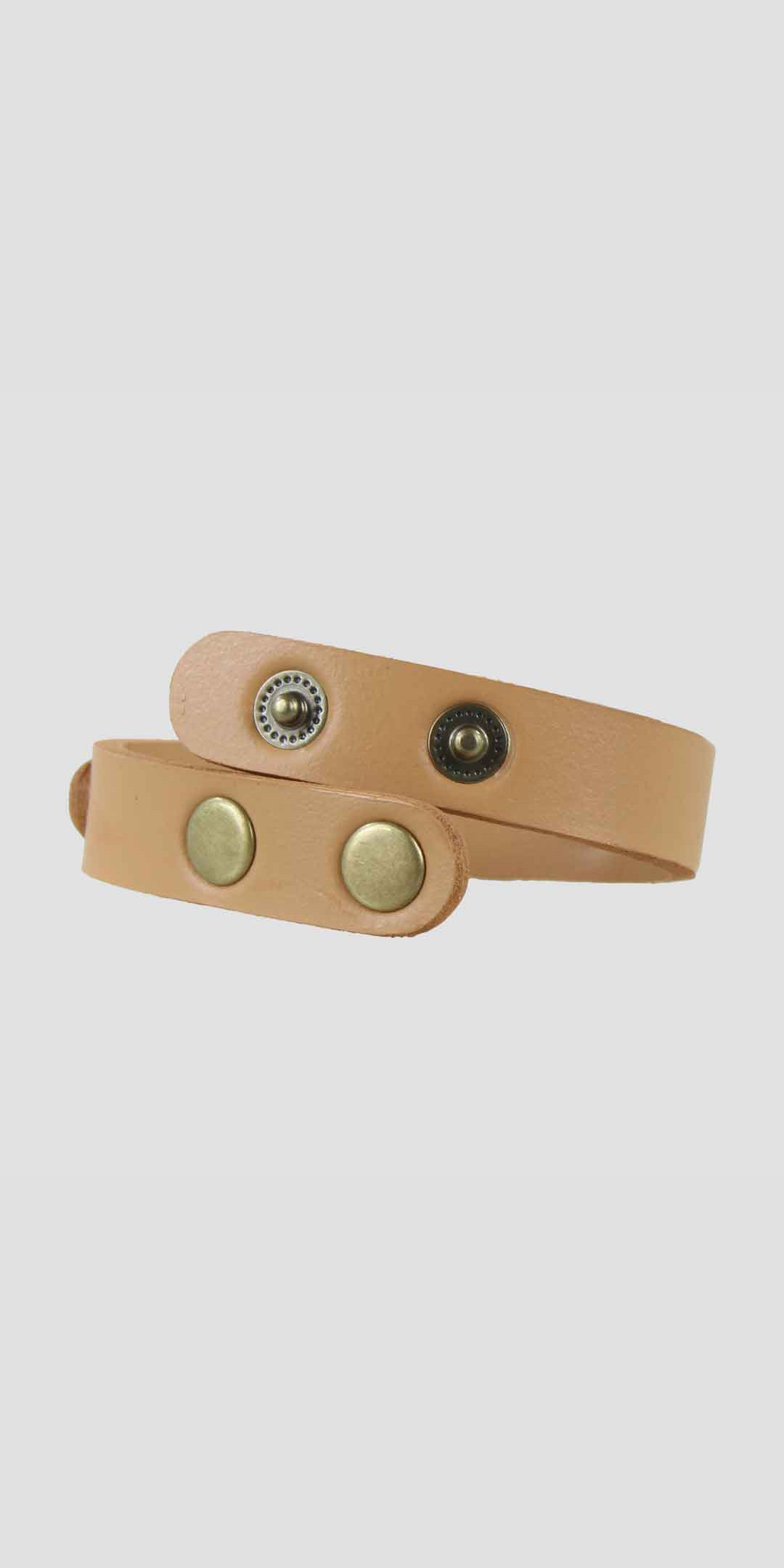 Snaffle Bracelet Tan