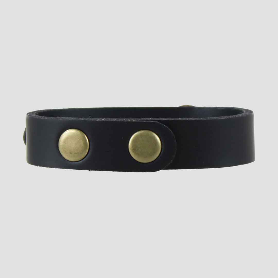 Snaffle Bracelet Black