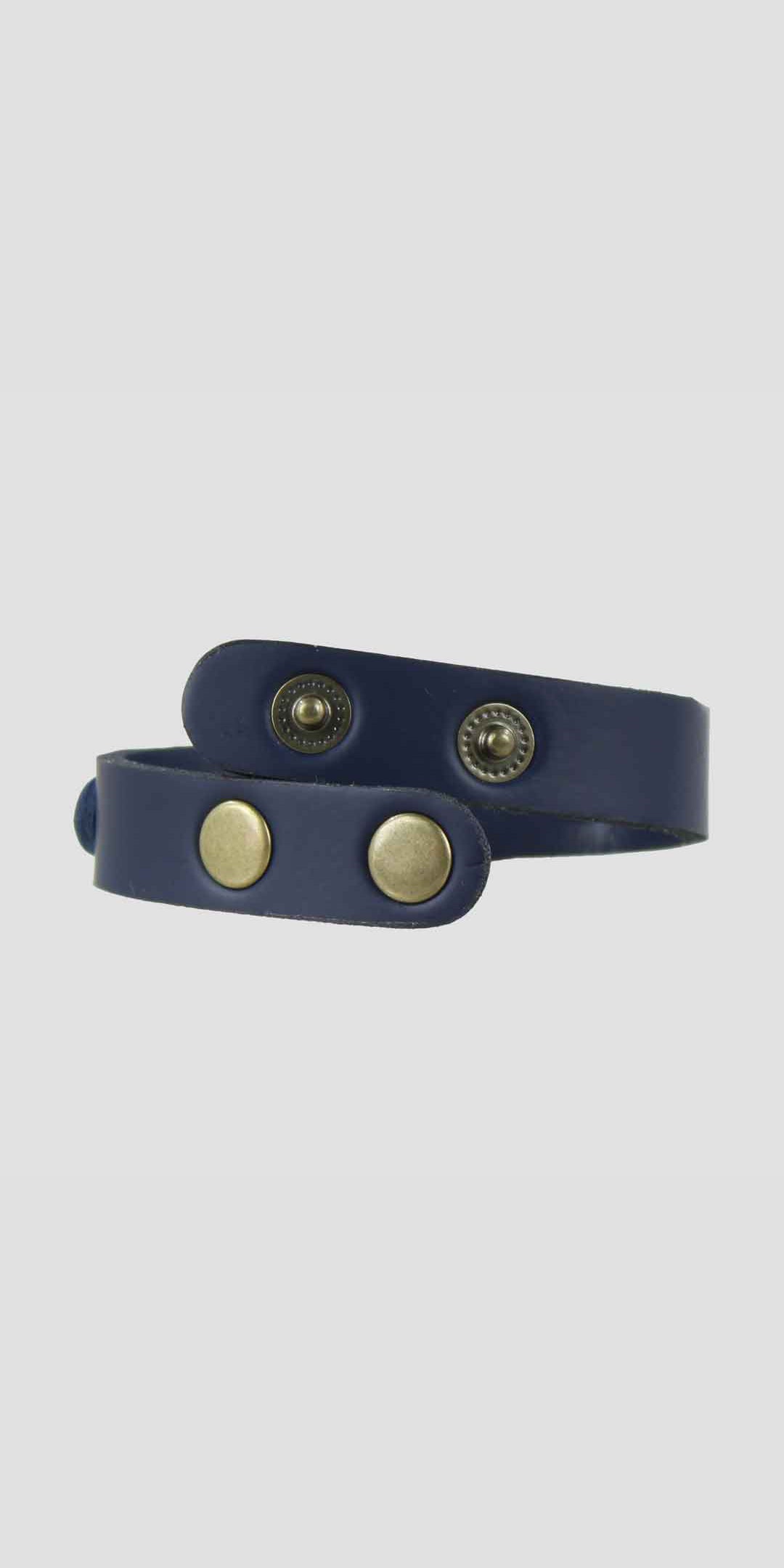 Snaffle Bracelet Navy